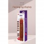 PRETTY LOVE KESSLER DILDO VIBRADOR REALISTA 10 MODOS DE VIBRACIoN Y 10 DE EMPUJE 22 CM MARRoN