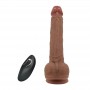 PRETTY LOVE JONATHAN VIBRADOR REALiSTICO CON EMPUJE MARRoN CONTROL REMOTO
