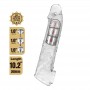 PRETTY LOVE FUNDA EXTENSORA PARA PENE AJUSTABLE 26 CM Ø 4 CM COLOR TRANSPARENTE