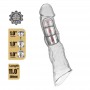 PRETTY LOVE FUNDA EXTENSORA PARA PENE AJUSTABLE 28 CM Ø 45 CM COLOR TRANSPARENTE