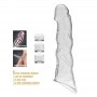 PRETTY LOVE FUNDA EXTENSORA PARA PENE AJUSTABLE 28 CM Ø 45 CM COLOR TRANSPARENTE