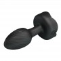 PRETTY LOVE PLUG ANAL VIBRADOR 10 MODOS RECARGABLE NEGRO
