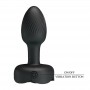 PRETTY LOVE PLUG ANAL VIBRADOR 10 MODOS RECARGABLE NEGRO