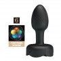 PRETTY LOVE PLUG ANAL VIBRADOR 10 MODOS RECARGABLE NEGRO