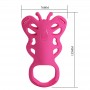 PRETTY LOVE BUTTERFLY MASAJEADOR TANGA APP CONTROL ROSA