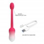 PRETTY LOVE HUEVO VIBRADOR PULSEN CONTROL APP 12 FUNCIONES RECARGABLE USB ROSA
