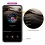 PRETTY LOVE HUEVO VIBRADOR PULSEN CONTROL APP 12 FUNCIONES RECARGABLE USB ROSA