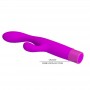 PRETTY LOVE JENE VIBRADOR DOBLE ESTIMULACIoN PARA PUNTO G Y CLiTORIS MORADO