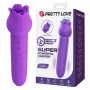 PRETTY LOVE DANNELL VIBRADOR CON ESTIMULACIoN ORAL Y CLITORAL RECARGABLE MORADO