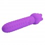 PRETTY LOVE DANNELL VIBRADOR CON ESTIMULACIoN ORAL Y CLITORAL RECARGABLE MORADO