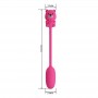 PRETTY LOVE OLSON HUEVO VIBRADOR CON MANDO POR CABLE RECARGABLE ROSA