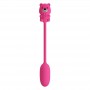 PRETTY LOVE OLSON HUEVO VIBRADOR CON MANDO POR CABLE RECARGABLE ROSA