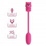 PRETTY LOVE OLSON HUEVO VIBRADOR CON MANDO POR CABLE RECARGABLE ROSA
