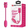 PRETTY LOVE OLSON HUEVO VIBRADOR CON MANDO POR CABLE RECARGABLE ROSA