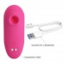 PRETTY LOVE ARILA SUCCIONADOR DE CLiTORIS CON VIBRACIoN RECARGABLE ROSA