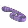 PRETTY LOVE SUMMER VIBRADOR DOBLE CON ASA 19 CM Ø 35 CM MORADO