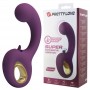 PRETTY LOVE BRYNNLEE VIBRADOR CON ESTIMULADOR ORAL RECARGABLE 10 VIBRACIONES Y 5 FUNCIONES DE LAMIDO MORADO