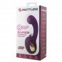 PRETTY LOVE BRYNNLEE VIBRADOR CON ESTIMULADOR ORAL RECARGABLE 10 VIBRACIONES Y 5 FUNCIONES DE LAMIDO MORADO