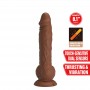PRETTY LOVE EREN DILDO VIBRADOR CON EMPUJE 205 CM Ø 45 CM MARRoN