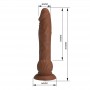 PRETTY LOVE EREN DILDO VIBRADOR CON EMPUJE 205 CM Ø 45 CM MARRoN