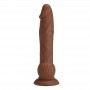PRETTY LOVE EREN DILDO VIBRADOR CON EMPUJE 205 CM Ø 45 CM MARRoN