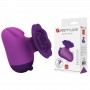 PRETTY LOVE ESTIMULADOR DE CLiTORIS 7 MODOS RECARGABLE FORMA ROSA MORADA