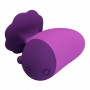 PRETTY LOVE ESTIMULADOR DE CLiTORIS 7 MODOS RECARGABLE FORMA ROSA MORADA