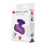 PRETTY LOVE ESTIMULADOR DE CLiTORIS 7 MODOS RECARGABLE FORMA ROSA MORADA