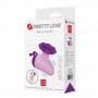 PRETTY LOVE LITTLE BEE ESTIMULADOR DE CLiTORIS 7 MODOS RECARGABLE MORADO ROSA