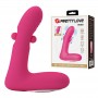 PRETTY LOVE DUDEN VIBRADOR DE SILICONA RECARGABLE 12 MODOS DE VIBRACIoN Y 3 MODOS DE BALANCEO ROSA