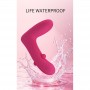 PRETTY LOVE DUDEN VIBRADOR DE SILICONA RECARGABLE 12 MODOS DE VIBRACIoN Y 3 MODOS DE BALANCEO ROSA