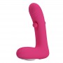 PRETTY LOVE DUDEN VIBRADOR DE SILICONA RECARGABLE 12 MODOS DE VIBRACIoN Y 3 MODOS DE BALANCEO ROSA
