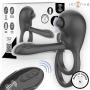INTENSE SPIKE ANILLO VIBRADOR PARA PENE CON CONTROL REMOTO