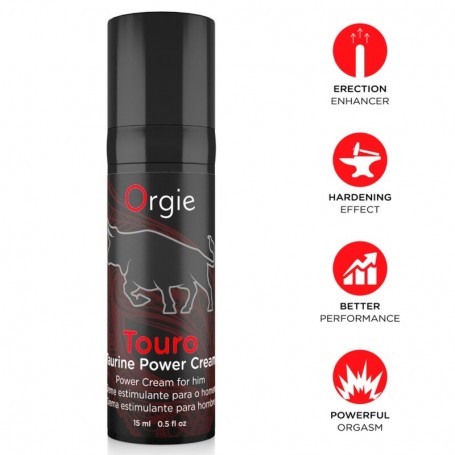 ORGIE TOURO CREMA POTENCIADORA PARA HOMBRE 15 ML