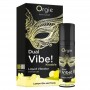 ORGIE DUAL VIBE LEMON GIN AND TONIC GEL iNTIMO BESABLE EFECTO VIBRANTE 15 ML