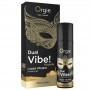 ORGIE DUAL VIBE PINA COLADA GEL iNTIMO BESABLE EFECTO VIBRANTE 15 ML