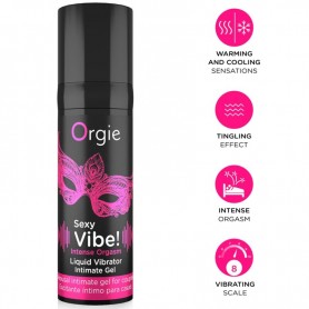 ORGIE SEXY VIBE INTENSE ORGASM GEL iNTIMO MULTISENSACIoN 15 ML