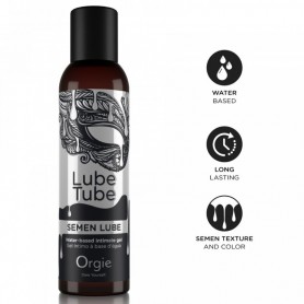 ORGIE LUBE TUBE SEMEN LUBE GEL iNTIMO BASE AGUA TEXTURA SEMEN 150 ML