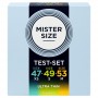 MISTER SIZE PACK MUESTRA PRESERVATIVOS TALLA 47 49 53 MM 3 UNIDADES