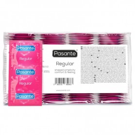 PASANTE CONDOM GAMA REGULAR 144 UNIDADES BOLSA