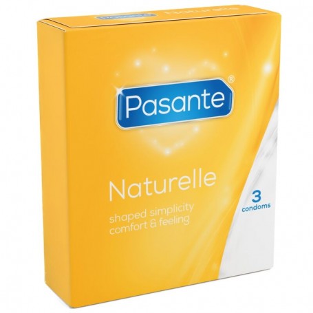PASANTE PRESERVATVOS GAMA NATURELLE 3 UNIDADES