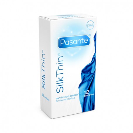 PASANTE PRESERVATIVOS SILK THIN MS FINO 12 UNIDADES