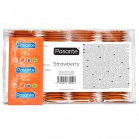 PASANTE PRESERVATIVO SABOR FRESA BOLSA 144 UNIDADES