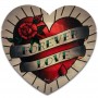PASANTE PRESERVATIVO ROJO FORMA CORAZON BOLSA 144 UNIDADES