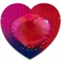 PASANTE PRESERVATIVO ROJO FORMA CORAZON BOLSA 144 UNIDADES