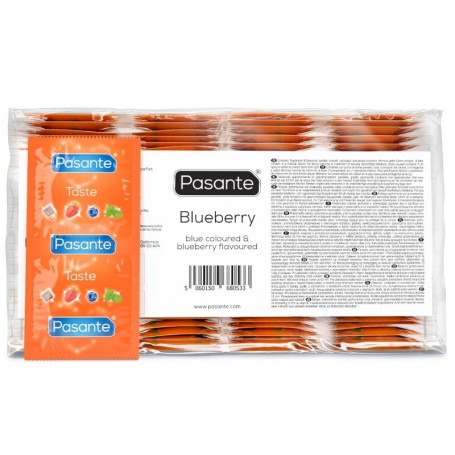 PASANTE PRESERVATIVO SABOR ARANDANO BOLSA 144 UNIDADES