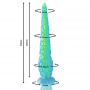 EPIC SCYLLA DILDO TENTaCULO FINO FLUORESCENTE TAMANO GRANDE