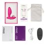 WE VIBE DITTO PLUG ANAL VIBRADOR ROSA