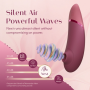 WOMANIZER NEXT ESTIMULADOR DE CLiTORIS POR SUCCIoN 14 NIVELES ROSA EMPOLVADO