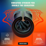 ARCWAVE ZING MASTURBADOR MASCULINO VIBRADOR CON DOBLE MOTOR NEGRO